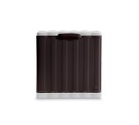 Stefanplast Elegance moka, scarpiera impilabile 4 posti cm 40x30x40