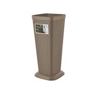 Portaombrelli Elegance Rattan Colore Tortora Marrone 25x58x25 Cm Stefanplast
