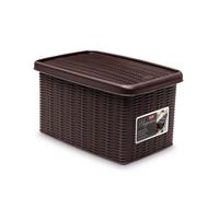 Stefanplast Elegance Scatola S Chiusa, Moka, 19x29x16 cm 19 x 29 x 16 cm Moka