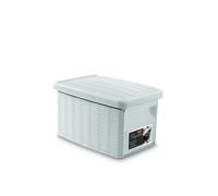 Stefanplast Elegance Scatola S con Coperchio e Apertura F 19 x 29 x 16 cm Bianco