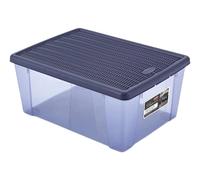 Stefanplast Elegance Scatola Visualbox, Blu, 39x29x17 cm