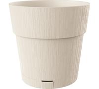 STEFANPLAST ETHICA Vaso per fiori - 2 L - 40 x h39 cm - Con riserva d'acqua - Bianco