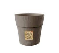 Stefanplast Ethica - Vaso per piante, diametro 20 cm, colore: Tortora