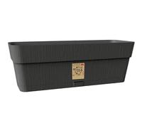 Vaso Fiori Balconetta Rettangolare Ethica Grafite 50 x 18 x 17 h cm