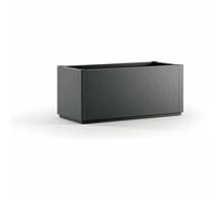 Stefanplast Fioriera Rettangolare Ethica Cm.80 Grafite - materiale sintetico 8003507685017
