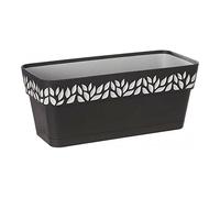 Stefanplast Fioriera Opera Cloe 30cm GRIGIO GRAFITE