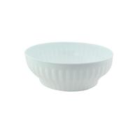 Stefanplast - Insalatiera a costine, 30 x 24 x 30 cm, colore: Bianco