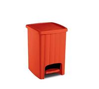 PATTUMIERA PEDALE MARGHERITA 20lt ARANCIO