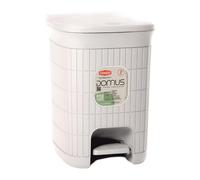 Stefanplast Pattumiera 20L Domus Media con Pedale Raccolta Differenziata Interni