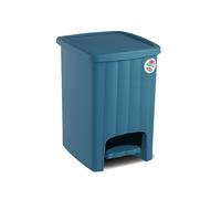 Stefanplast Pattumiera a pedale margherita ottanio 20 litri