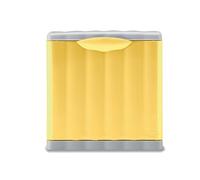 PATTUMIERA AMICA GIALLO 40x30x40cm