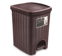 Stefanplast PATTUMIERA BAGNO ELEGANCE Lt.20 - cm. 31x27,5x39 h col. Tortora