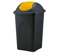 Stefanplast PATTUMIERA BASCULANTE MULTIPAT Lt. 30 - cm. 29x39x50 h col.Nero/G...