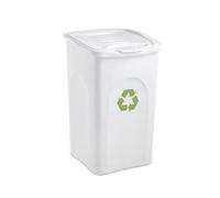 STEFANPLAST Pattumiera Begreen 50lt Bianco