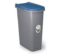 Stefanplast Pattumiera differenziata (40Lt) con ruote HOME ECO SYSTEM Blu 70782