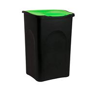 PATTUMIERA ECO GREEN 50 LT 37X37X56 CM COPERCHIO PIEGHEVOLE CON COLORI ASSORTITI
