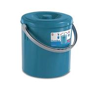 Stefanplast PATTUMIERA Eureka C/Cop. LT.15 Blu Ottanio Secchio