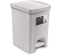 Stefanplast Pattumiera per Raccolta differenziata 20 LT Secchio per Spazzatura Elegance Colore Bianco