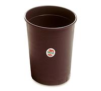 Stefanplast Pattumiere & Co. Gettacarte, Grigio/Marrone, 28x28x30 cm