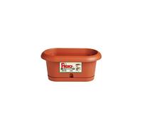STEFANPLAST Piera La Fioriera in Polipropilene, Colore Terracotta, Cm 40
