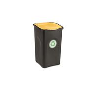 Stefanplast S.P.A. Pattumiera ecogreen, nero/giallo Pattumiera ecogreen, nero/giallo