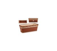 Stefanplast Stefanplast Cloe - Fioriera in plastica, 18 x 17 x 49 cm
