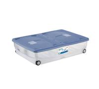 STEFANPLAST Storage SuperMario CM.80X60X18h Coperchio + 4 Ruote contenitore