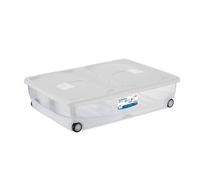 STEFANPLAST Storage SuperMario CM.80X60X18h Coperchio + 4 Ruote contenitore