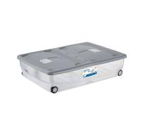 STEFANPLAST Storage SuperMario CM.80X60X18h Coperchio + 4 Ruote contenitore