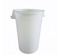 STEFANPLAST Bidone Spazzatura Pattumiera Rifiuti senza Coperchio 120 Litri colore Bianco - SF574