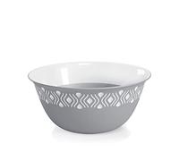 STEFANPLAST INSALATIERA Tosca Stone GR/BI D.19 H.9, 18/8 Stainless Steel, Grey, 19cm