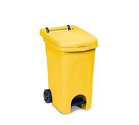 Stefanplast Bidone Urban Eco System Lt.60 Con Pedale Giallo - giallo 8003507258044