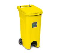 STEFANPLAST Urban Eco System con pedale 80lt Giallo