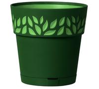 Stefanplast Vaso Cloe Ø 30 cm con riserva d'acqua Beige