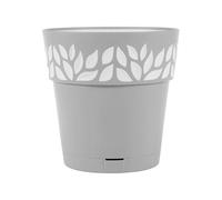 Stefanplast Vaso Cloe in Polipropilene con riserva Colore Grigio cm 30, 30cm