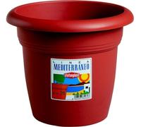 Stefanplast Vaso Plastica Tondo Colore Coccio Diametro 26