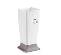Stefanplast Zeus Porta Ombrelli Bianco, Base Tortora