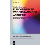 Steffen Groscurth Fluchtpunkte widerständiger Ästhetik (Copertina rigida)