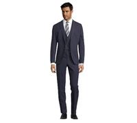 Steffen Klein Tuta da lavoro, 3 pezzi, con gilet, Blu marino, 50