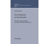 Steffen Krogh Das Ostjiddische im Sprachkontakt (Copertina rigida)