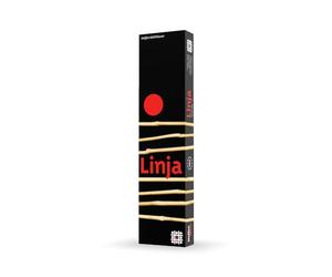 Steffen Spiele - Linja - Gioco Di Strategia in Legno per 2 Giocatori - Avanzate Le vostre pedine il più lontano possibile e Punti - Da 8 Anni - 10 Min