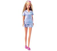 Steffi Love Beauty Day, bambola da gioco in pigiama alla moda, con maschere e pantofole, 29 cm, dai 3 anni in su