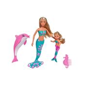 STEFFI LOVE Simba 105733336 Mermaid Friends, Doll as Magical Mermaid with Sister