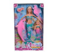 STEFFI LOVE Simba 105733336 Mermaid Friends, Doll as Magical Mermaid with Sister