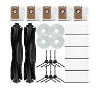 SteFik Accessori for elettrodomestici. Compatibile con l'aspirapolvere Robot Proscenic M9, Spazzola Laterale Principale, Filtro Hepa, Sacchetti for la Polvere, Pezzi di Ricambio