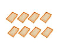 SteFik Filtro da 8 Pezzi. Compatibile for KARCHER MV4 MV5 MV6 WD4 WD5 WD6 P Premium Aspirapolvere Asciutto e Bagnato Parti di Ricambio Filtri Hepa