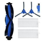 SteFik Spazzole Laterali E Filtri for Aspirapolvere. Compatibile con Accessori for Pezzi di Ricambio Serie Conga 2290,