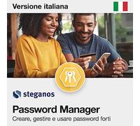 Steganos Password Manager | Gestore Password Sicuro Made in Germany | Crittografia AES-256 | Autofill e Generatore Password | Accesso Cloud | 1 Anno 5 Dispositivi | Windows, macOS, Android, iOS