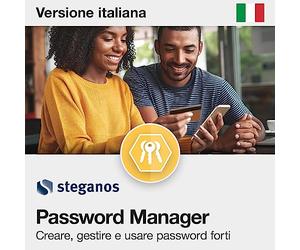 Steganos Password Manager | Gestore Password Sicuro Made in Germany | Crittografia AES-256 | Autofill e Generatore Password | Accesso Cloud | 1 Anno 5 Dispositivi | Windows, macOS, Android, iOS