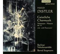 H. Distler Geistliche Chormusik Op.1 (CD)